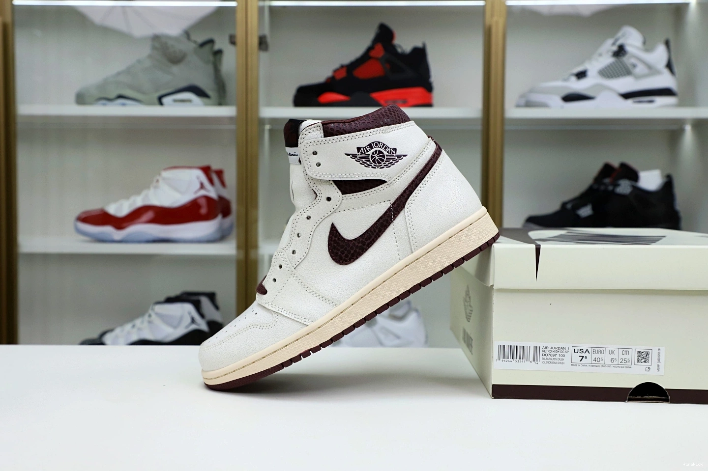 1 Air A and retro og burgundy